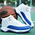 baratos Sapatos Desportivos para Homem-Masculino-Tênis-Conforto-Rasteiro-Preto Azul Vermelho-Couro Ecológico-Casual