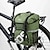 رخيصةأون سلات الدراجة-Rosewheel 15 L حقيبة جذع الدراجة حقيبة الكتف مقاوم للماء يمكن ارتداؤها مقاومة الهزة حقيبة الدراجة PVC 600D بوليستر حقيبة الدراجة حقيبة الدراجة أخضر / الدراجة
