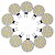 abordables Ampoules LED double broche-10pcs 3 W LED à Double Broches 200-300 lm G4 T 15 Perles LED SMD 5730 Décorative Blanc Chaud Blanc Froid 12 V / 10 pièces / RoHs