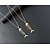 voordelige Kettingen-Choker ketting Strass Gesimuleerde diamant Gouden Dames Gepersonaliseerde Modieus Inspirerend Bloem Aanbiddelijk Kettingen Voor Feest Bruiloft Feest / Uitgaan / Hangertjes ketting / Hangers / Casual