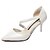 cheap Women&#039;s Heels-Women&#039;s Heels Casual Dress Summer Stiletto Heel Walking Leather Silver Black White