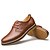 זול נעלי אוקספורד לגברים-בגדי ריקוד גברים נעליים פורמליות עור אביב יום יומי נעלי אוקספורד הליכה חום / שחור / נעלי עור / נעלי נוחות / EU40