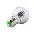 cheap Light Bulbs-1pc 3 W LED Smart Bulbs 150 lm E26 / E27 G45 1 LED Beads High Power LED Dimmable Remote-Controlled Decorative RGB 85-265 V / 1 pc / RoHS