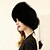 お買い得  レディース帽子-女性用 ボーラーハット フェイクファー ソリッド 秋 冬 ホワイト ブラック グレー