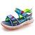 cheap Boys&#039; Shoes-Boy&#039;s Sandals Summer Sandals Casual Flat Heel Magic Tape Black / Blue Walking