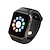 billige Smartwatches-HFQ Mikro SIM Kort Bluetooth 3.0 iOS / Android / MAC OS / iPhone Handsfree opkald / Beskedkontrol / Kamerakontrol 64MB Kamera