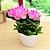 זול פרח מלאכותי-פרחים מלאכותיים 1 ענף סגנון מינימליסטי לוטוס פרחים לשולחן