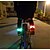 levne Světla a odrazky na kolo-Laser LED Světla na kolo Světla na kolo Pásové osvětlení bezpečnostní světla - Cyklistika Malé Snadnépřenášení Laser AAA 20 lm Baterie Chladná bílá Červená Modrá Každodenní použití Cyklistika