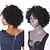 cheap Human Hair Wigs-Human Hair Full Lace Wig Bob style Brazilian Hair Kinky Curly Wig with Baby Hair Natural Hairline African American Wig 100% Hand Tied Women&#039;s Short Medium Length Human Hair Lace Wig