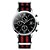 levne Sportovní hodinky-SINOBI Pánské Sportovní hodinky Módní hodinky Náramkové hodinky Křemenný Japonské Quartz Černá / Červená 30 m Voděodolné Kalendář Chronograf Analogové Luxus - Černočervená Černá / šedá Červená Dva