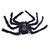 olcso Halloween kellékek-Pókok Halloween-kellékek Férfi Női Mindszentek napja Fesztivál / ünnepek ruhák Fekete Egyszínű
