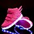 preiswerte Jungenschuhe-Unisex Schuhe Kunststoff PU Frühling Sommer Herbst Winter Neuheit Leuchtende LED-Schuhe Sneakers Walking Kombination Klettverschluss LED