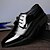 olcso Férfi fűzős bőrcipők-brit férfiak üzleti bőr cipő fűzős esküvői cipő fekete 38-43