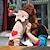 voordelige Hondenkleding-Kat Hond kostuums Hoodies Jumpsuits Hondenkleding Cartoon Grijs Bruin Corduroy Kostuum Voor Lente &amp; Herfst Winter Heren Dames Cosplay Houd Warm