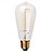 abordables Ampoules incandescentes-1pc 40W E26 / E27 ST58 Blanc Chaud 2300k Rétro Intensité Réglable Décorative Ampoule incandescente Edison Vintage 220-240V