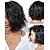 cheap Human Hair Wigs-Human Hair Full Lace Wig Bob style Brazilian Hair Water Wave Wig with Baby Hair Natural Hairline African American Wig 100% Hand Tied Women&#039;s Short Medium Length Human Hair Lace Wig
