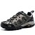 abordables Zapatillas deportivas de hombre-Hombre Zapatos Ante Primavera Otoño Zapatillas de Atletismo Senderismo Tacón Plano Para Gris Marrón