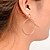cheap Religious Jewelry-Men&#039;s Women&#039;s Hoop Earrings Dangle Earrings Ladies Fashion Earrings Jewelry Gold / Silver For Wedding Party Daily Casual