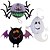 abordables Accessoires d&#039;Halloween-drôle citrouille d&#039;Halloween grande taille fantôme bat araignée squelette lanternes de papier de décoration lampe partie