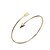 cheap Bracelets-Women&#039;s Bracelet Bangles Cuff Bracelet Heart Love Anchor Ladies Basic Fashion Alloy Bracelet Jewelry Golden / Silver For Party Daily Casual