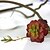 זול צמחים מלאכותיים-1 1 ענף פלסטיק סיליקה ג&#039;ל צמחים פרחים לשולחן פרחים מלאכותיים