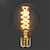 abordables Ampoules Incandescentes-5 pièces 40 W E26 / E27 G95 Blanc Chaud 2200-2800 k Rétro / Intensité Réglable / Décorative Ampoule à incandescence Vintage Edison 220-240 V