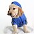 billiga Hundkläder-Katt Hund Huvtröjor Regnjacka Valpkläder Enfärgad Vattentät Hundkläder Valpkläder Hundkläder Gul Röd Blå Kostym för Girl and Boy Dog Terylen S