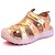 economico Scarpe da bambino-Per bambino-Sneakers-Casual Sportivo Serata e festa-Comoda Light Up Shoes-Piatto-Finta pelle-Argento Dorato Pesca