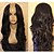 cheap Human Hair Wigs-unprocessed 8a 100 virgin human hair brazilian long natural black color hair u part wigs wavy wig for women