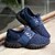 Χαμηλού Κόστους Ανδρικά Αθλητικά Παπούτσια-Αντρικό Αθλητικά Παπούτσια Ανατομικό Ύφασμα Άνοιξη Φθινόπωρο Καθημερινό Τρέξιμο Κορδόνια Επίπεδο Τακούνι Μαύρο Γκρίζο Μπλε Επίπεδο