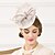 baratos Capacete de Casamento-Mulheres Penas Linho Capacete-Casamento Ocasião Especial Casual Fascinador Chapéus 1 Peça