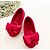 cheap Girls&#039; Shoes-Girls&#039; Shoes PU(Polyurethane) Spring / Fall Flats Bowknot for Yellow / Fuchsia / Pink