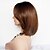Χαμηλού Κόστους Περούκες από ανθρώπινα μαλλιά-Φυσικά μαλλιά Δαντέλα Μπροστά Περούκα Κούρεμα καρέ στυλ Βραζιλιάνικη Ίσιο Περούκα 130% Πυκνότητα μαλλιών 14-18 inch με τα μαλλιά μωρών Φυσική γραμμή των μαλλιών Περούκα αφροαμερικανικό στυλ 100