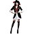 cheap Movie &amp; TV Theme Costumes-Pirate Cosplay Costume Party Costume Women&#039;s Sexy Uniforms More Uniforms Christmas Halloween Carnival Festival / Holiday Terylene Black / White Women&#039;s Easy Carnival Costumes Color Block / Skirt