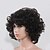 preiswerte Synthetische Perücken mit Spitze-Synthetische Perücken Wellen Kardashian Wellen Shaggy Haarschnitt Perücke Kurz Schwarz Synthetische Haare 14 Zoll Damen Schwarz