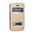 abordables Coques pour Téléphone &amp; Protections d&#039;Ecran-Coque Pour iPhone 4/4S / Apple iPhone 4s / 4 Coque Intégrale Dur faux cuir