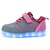 billige Drengesko-Drenge Sneakers Flade hæle LED PU Komfort / Lysende Sko Gang Forår / Efterår Lys pink / Mørkeblå / Lyseblå / Gummi