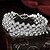 cheap Bracelets-Women&#039;s Chain Bracelet Sterling Silver Silver Plated Ladies Bohemian Fashion Boho Bracelet Jewelry White For Party Daily Casual
