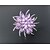 ieftine Ace și Broșe-Pentru femei Cristal Broșe Floare Personalizat Modă Plin de Culoare Broșă Bijuterii Curcubeu Alb / Alb Culori Asortate Pentru Petrecere Zilnic