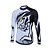 cheap Women&#039;s Cycling Clothing-Fastcute Men&#039;s Women&#039;s Unisex Long Sleeve Cycling Jersey Tiger Plus Size Bike Sweatshirt Jersey Top, Breathable Thermal / Warm Quick Dry, Winter, Polyester Coolmax® 100% Polyester / Velvet / Fleece