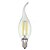 cheap Light Bulbs-KWB 4 W LED Candle Lights 380 lm E12 C35 4 LED Beads COB Dimmable Cold White 110-130 V / 1 pc / RoHS / CCC