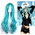 cheap Costume Wigs-Synthetic Wig Wavy Wavy Wig Long Green Synthetic Hair Women&#039;s Green