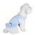 voordelige Hondenkleding-Kat Hond Jurken Hondenkleding Ademend Lichtblauw Paars Oranje Kostuum Katoen Effen Modieus S M L XL