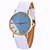 voordelige Trendy Horloge-Dames Modieus horloge / Dress horloge / Polshorloge / PU Band Informeel Zwart / Wit / Blauw / Een jaar / SODA AG4