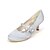 cheap Wedding Shoes-Women&#039;s Silk Spring / Summer Heels Stiletto Heel Blue / Champagne / Ivory / Wedding / Party &amp; Evening