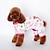 cheap Dog Clothes-Cat Dog Jumpsuit Pajamas Puppy Clothes Cartoon Casual / Daily Winter Dog Clothes Puppy Clothes Dog Outfits Yellow Blue Pink Costume for Girl and Boy Dog Cotton S M L XL XXL