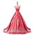 preiswerte Abendkleider-Ballkleid Schulterfrei Pinsel Schleppe Satin mit Spitzen-Overlay Vintage Inspirationen Formeller Abend Kleid mit Applikationen / Spitze durch LAN TING Express