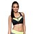 cheap New In-Women&#039;s Sports Bra Top Sports Bra Racerback Spandex Zumba Yoga Running Breathable Quick Dry Seamless Padded Light Support Front Zipper Yellow Rose Red Sexy / High Elasticity / Patchwork
