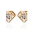 cheap Earrings-Women&#039;s Stud Earrings Rock Fashion Hip-Hop Earrings Jewelry Brown / Gold For Wedding Party Daily Casual