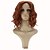 cheap Costume Wigs-Synthetic Wig Cosplay Wig Curly Curly Wig Short Medium Length Brown Synthetic Hair Women&#039;s